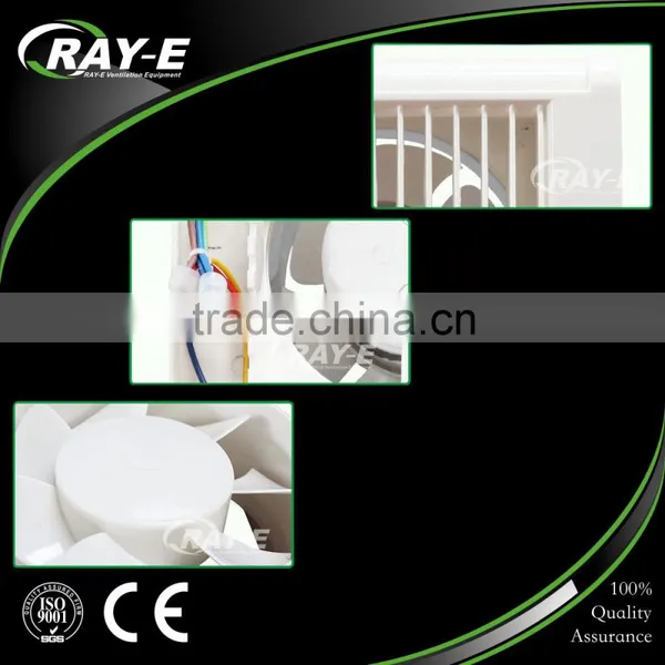Super Quiet 4 Inch Wall and Window Household Exhaust Fans Bathroom Window Ventilation Fan photo-5
