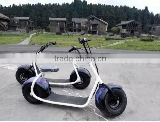 Big Motor Wheel Halley Electric Scooter 60v 1000w Citycoco Scooter photo-4