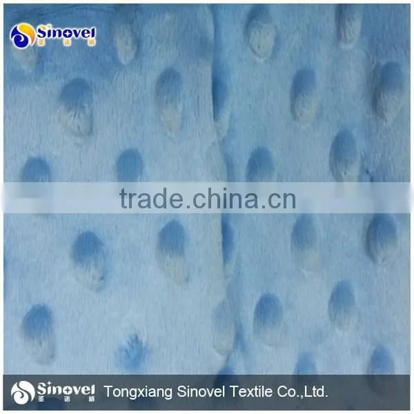 High Quality Super Soft Short Pile FauxFur Fabric With Dot photo-4