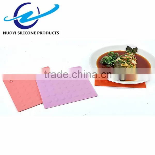 Square Silicone Coaster Dinner Table Placemat Drink Coasters Silicone Mat Cup Coaster photo-4