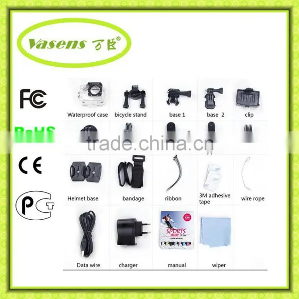 Ultra 4K Underwater Vasens DV660 WiFi FHD Camera 30m Waterproof Mini 4K Sports Action Camera photo-6