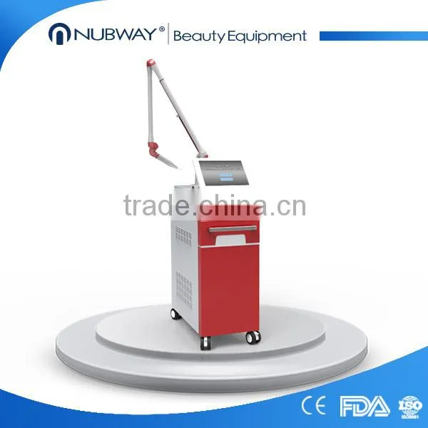CE,ISO approved 10.4 inch Korea imported 7 joints guiding arm screen q switched nd yag laser machine