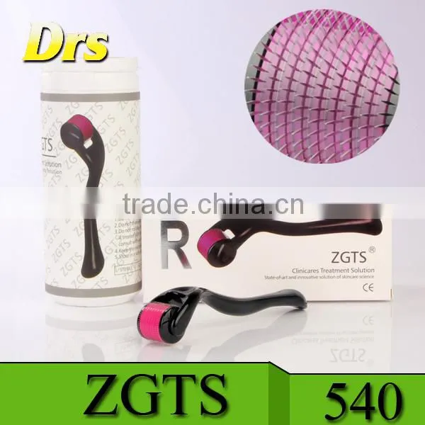 ZGTS Titanium 540 Microneedle Therapy Derma Meso Roller Acne Hair Loss Treatment photo-3