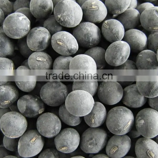 Dried Black Soybeans With Yellow Kernel photo-3