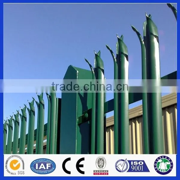 Powder Coating Palisade Fence Popular in Europe photo-4