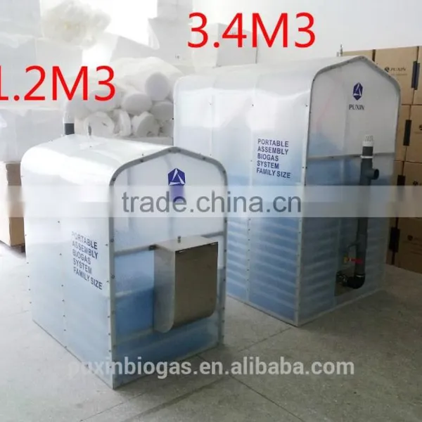 Domestic Cooking High Efficient Biogas Digester photo-3