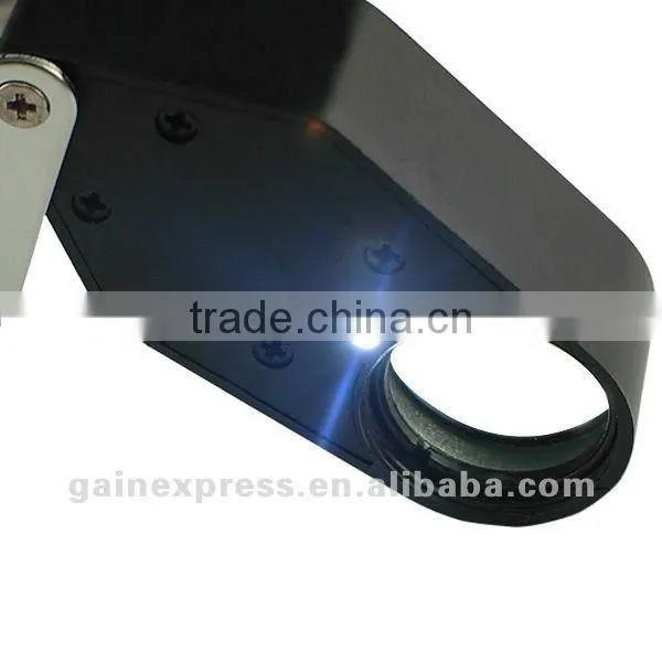 10x Folding Jeweler Loupe Magnifier + LED Light, 18mm Lens Jewel Identifier Tool photo-5