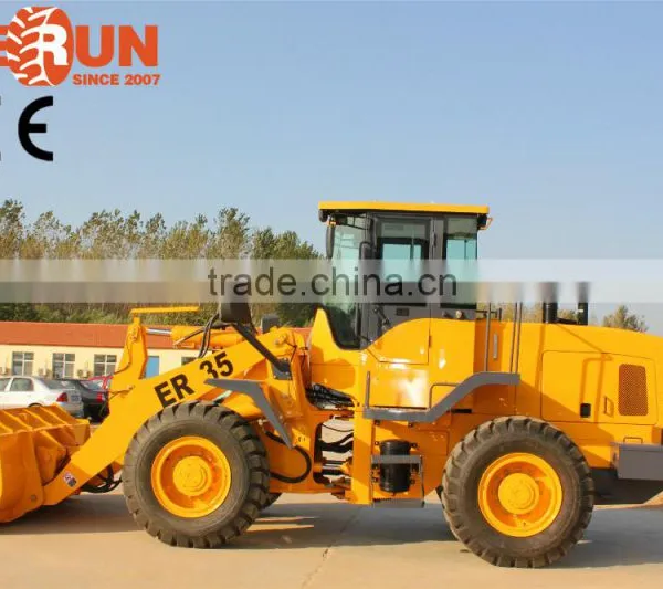 Qingdao Everun Brand 3.0 Ton Small Front End Loader With New Style Cabin photo-4