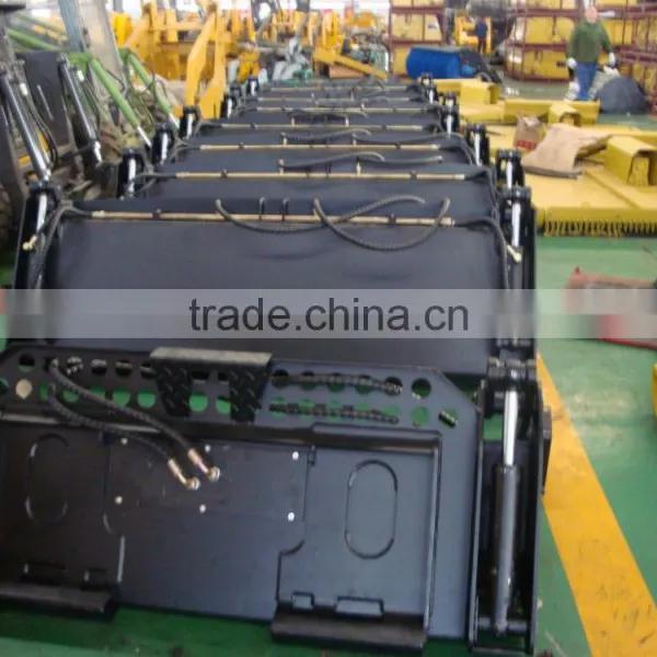 Skid Steer Loader Attachment 4 in 1 Bucket (skid Loader Attachment,bobat Attachment,attachment) photo-2