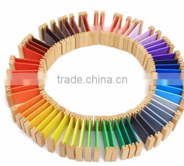 Preschool Wooden Early Educationa Toys Montessori Sesorial Teaching Aids Color Board photo-5