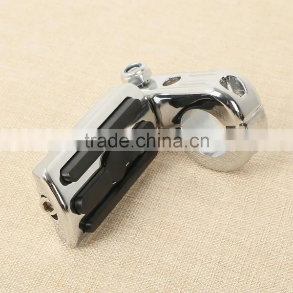 32mm 1 1/4" Engine Guard Foot Peg Kit For Softail Dyna Fatboy Sportster photo-6