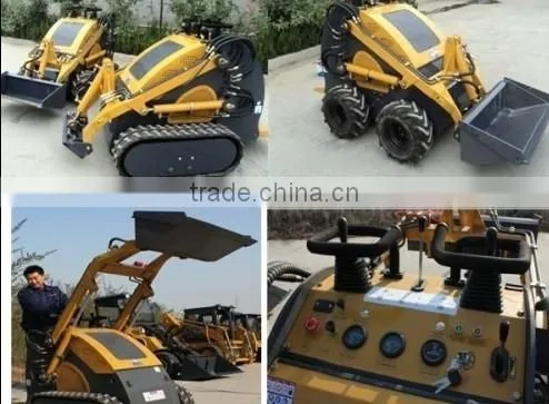 B&S 23HP Mini Track Skid Loader (W720T) photo-3