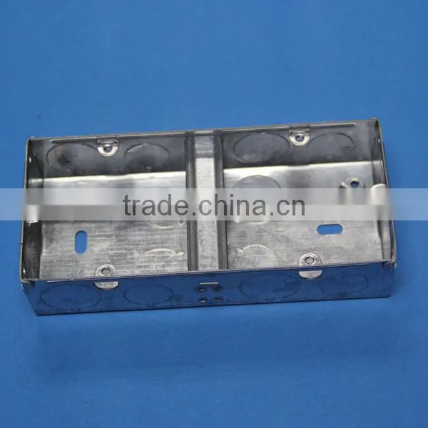 High Quality 2 Gang Switch gi Boxs photo-6