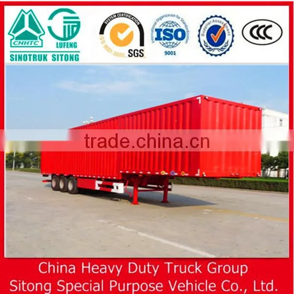 Wing Open Van Semi Trailer/curtain Side Semi Trailer Sale photo-4