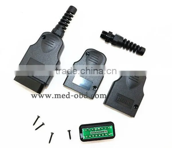 OBD2 J1962 Male Connector PCB Plug With Enclosure photo-4