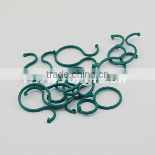 Green Eight Shape Plastic Clips photo-3