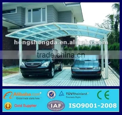 NEW! Modern Prefabricated Sheet Metal Carport for Cars photo-2