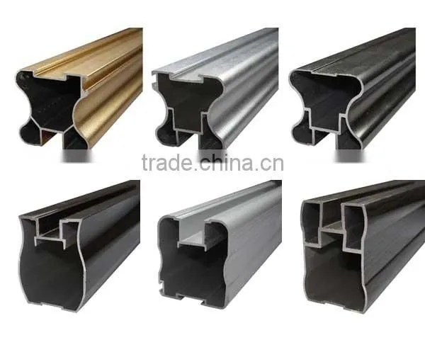 OEM Manufacturing Hot Sale High Quality Powder Coated Sliding Door Aluminum Profile photo-2