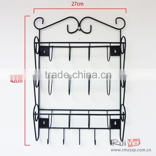 Solid Metal Modern Wall Envelope Display Rack photo-6