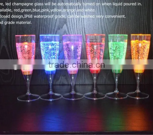 2016 High Quality FDA Level Champange Cheering LED Cup for Promotion photo-3