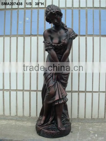 Resin Made Elegant Lady Figurines photo-6