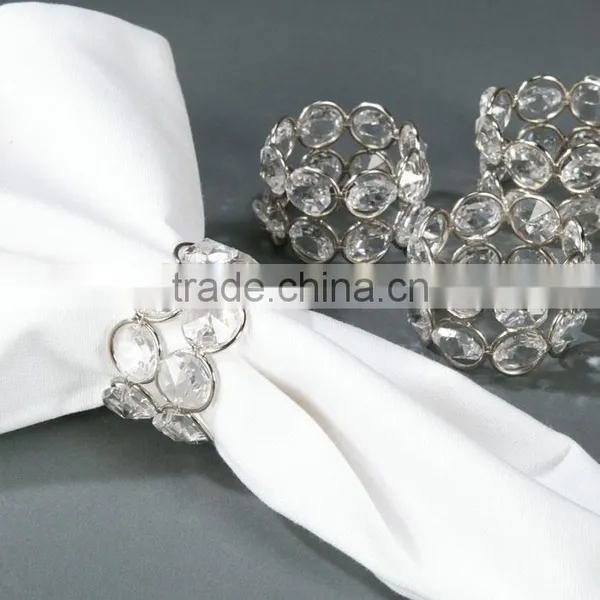 Decorative Metal Napkin Rings, Wedding Napkin Ring, Handmade Napkin Rings photo-2