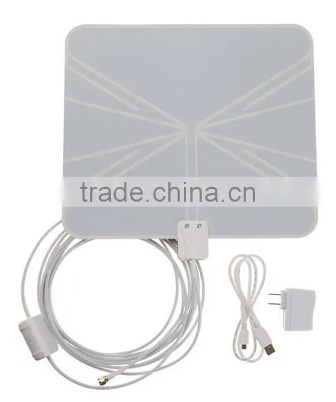 Newest Digital Indoor tv Antenna With Amplifier Gain 25-30 db Hot Indoor tv Antenna photo-3