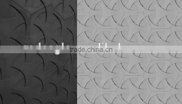 Bathroom or Kitchen Indoor Decoration Plain Concrete 3D Tiles Front Wall photo-2