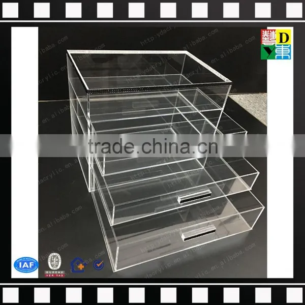 2016 Factory Direct Price Transparent Acrylic Lipstick Holder,custom Rotatable Makeup Organizer photo-4