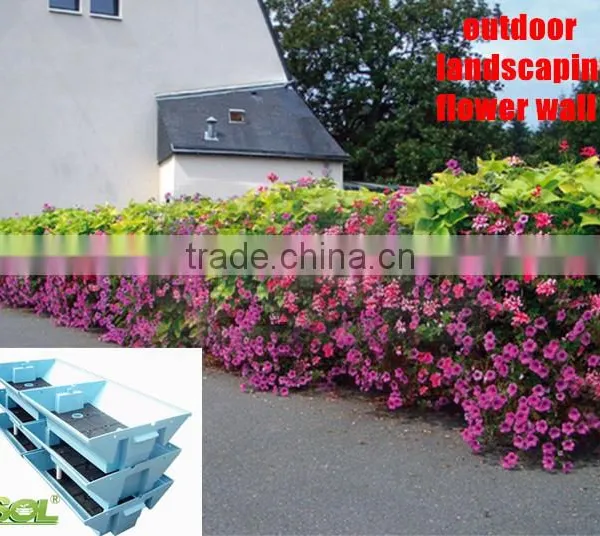 Garden Flowers Flora Felt Living Wall Planter Vertical Garden Supplies photo-2