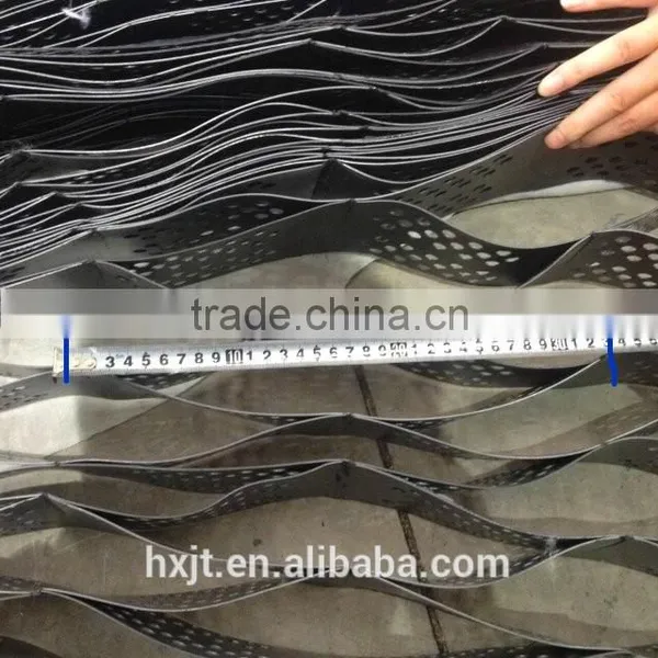 Reinforces Granular Stone Weak Soils Layer for Slope Road Sub Base Geo Format Plastic HDPTextured Perforated Geocell photo-6