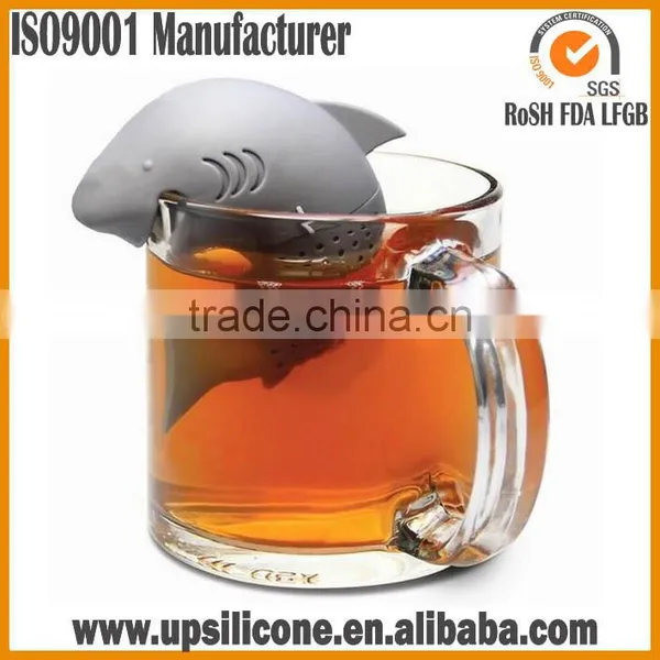 Eco-Friendly Shark Shape Silicone Tea Infuser ,Silicone Shark Shape Tea Infuser,Tea Strainers photo-2