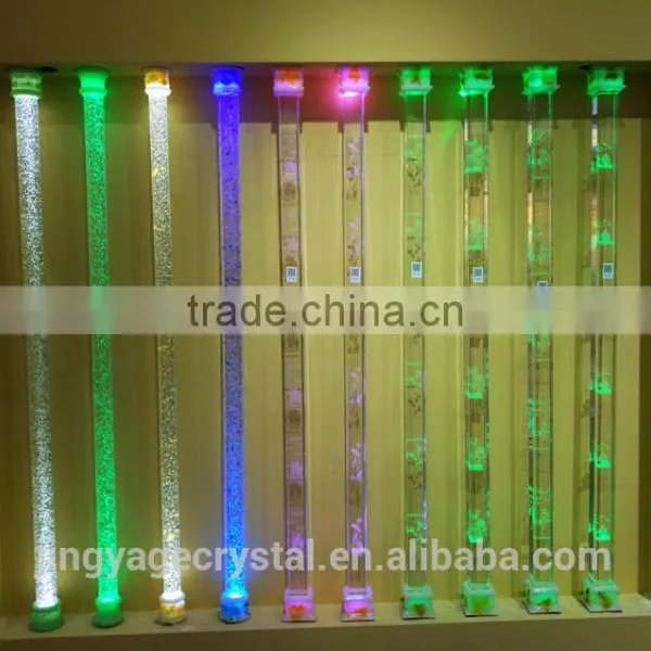 Wholesale Glass Crystal Multi-color Pillars for Home Screen photo-2