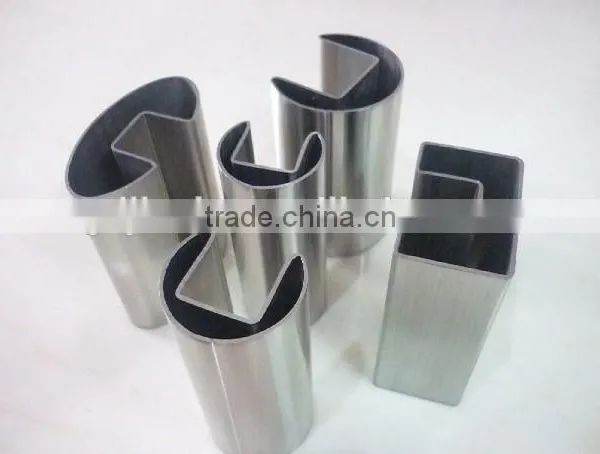 Jinxin Stainless Steel 304/316 Glass Railing Channel Pipe Fittings, Channel Elbow YK-9491 photo-2