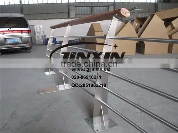 JINXIN Steel Handrail/metal Deck Railing / Balustrade 2008 Beijing Olympic Games Supplier