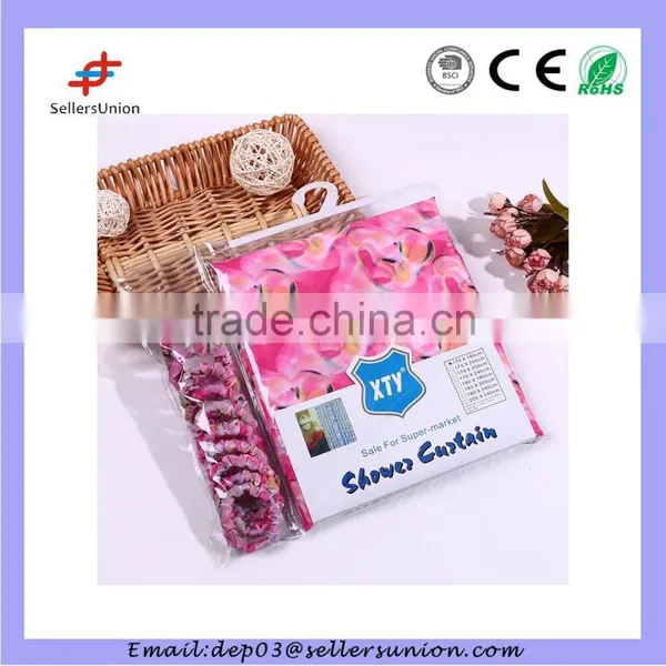 HX-9 Good Quality Bath Shower Curtains Series