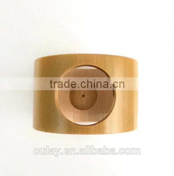 House Decoration Beautiful Bamboo Candle Holders photo-3