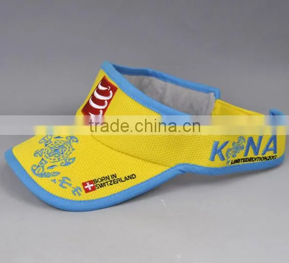 Sun Visor Hat With Embroidery Custom Logo Sun Cpas photo-2