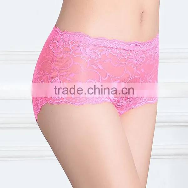 Sexy Transparent Lace Women Panties Preteen Underwear Lingerie photo-2