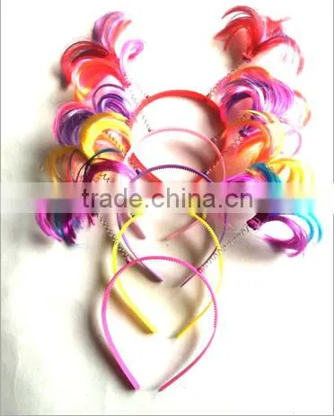 Cartoon Soft Plush Ghost Hairband Cheap Ghost Design Soft Plush Hair Jewelry for 2016 Christmas Promotion Gifts photo-6