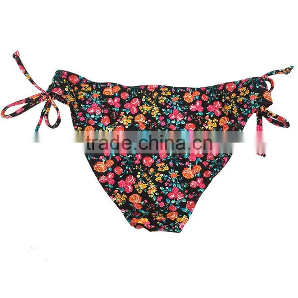 Custom Design Molded Cup Bathing Suit Chinese Style Bikini Swimwear photo-5