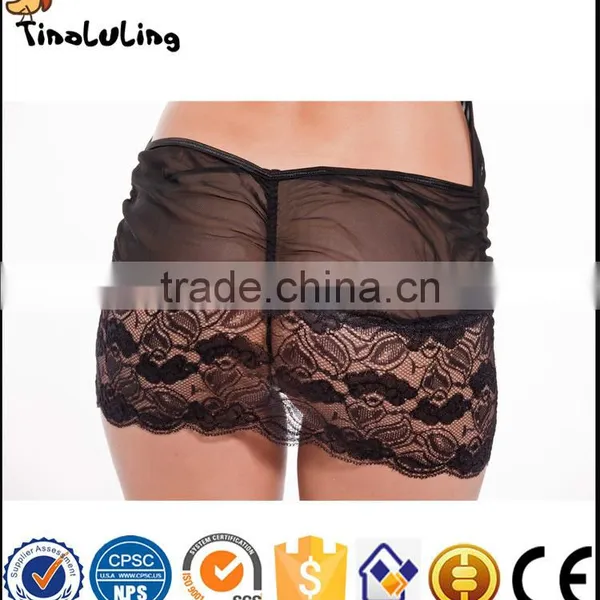 Hot Selling Sexy Black Chiffon Robe No Sleeves Sleepwear for Women photo-5