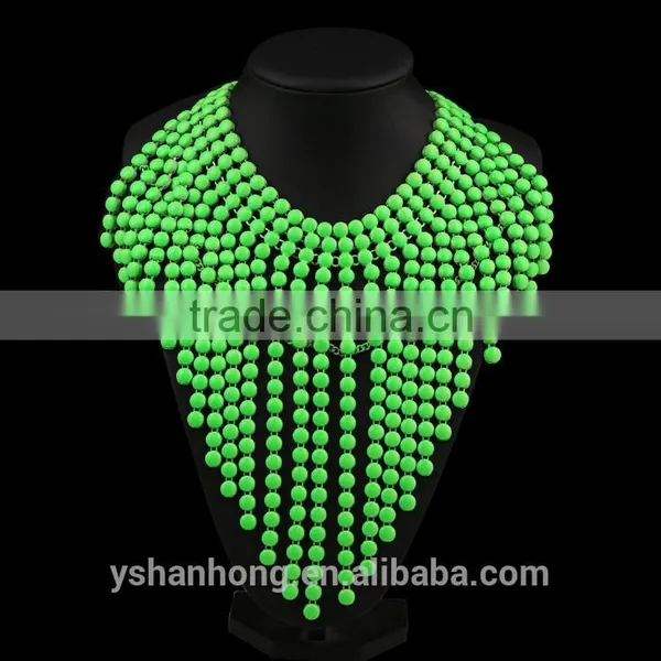 Female Neckalce Jewelry Punk Style Tassel Gold Necklace photo-4