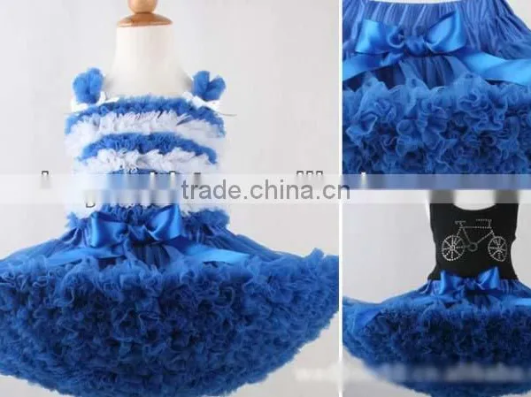 Sweet Charming Chevron Girls Pettiskirt Lovely Baby Fluffy Pettiskirt Wholesale photo-5