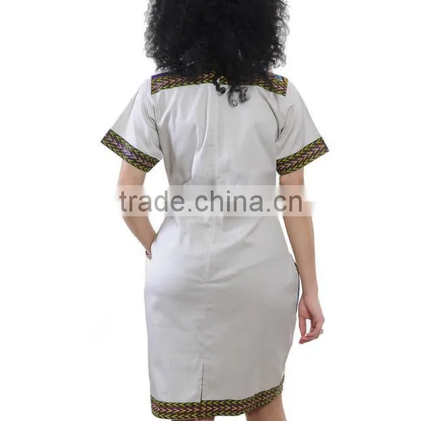 Walson Sexy Tight National Wind High Elastic Printing Package Hip Zipper Dress of Women photo-3
