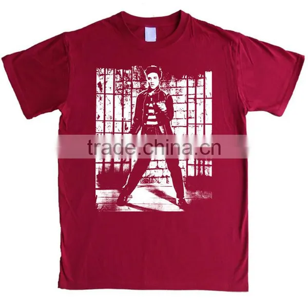 Guangzhou Shandao Casual Summer O-Neck Short Sleeve 160g 100% Cotton Thailand Red Rock Of The T Shirts photo-2