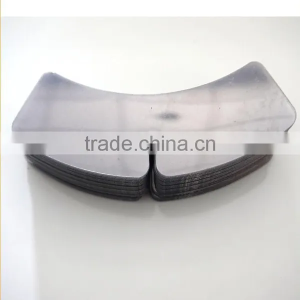 Factory Sell Plastic Transparent/White/Light Blue Customized Shirt Necklace Collar Butterfly Stay photo-5