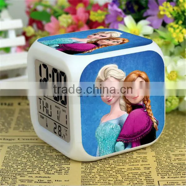 2015 Calendar LED Digital Clock Desktop Alarm Clock Carpet Alarm Clock photo-4
