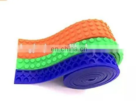CE Approved Silicone Toy Block Tape Compatible Legoes 1M Continuous Tape Reusable Adhesive Backing photo-3