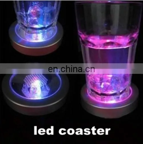 Christmas Decoration Flashing Novelty Factory Wholesale Lighting Coaster Led Light photo-2